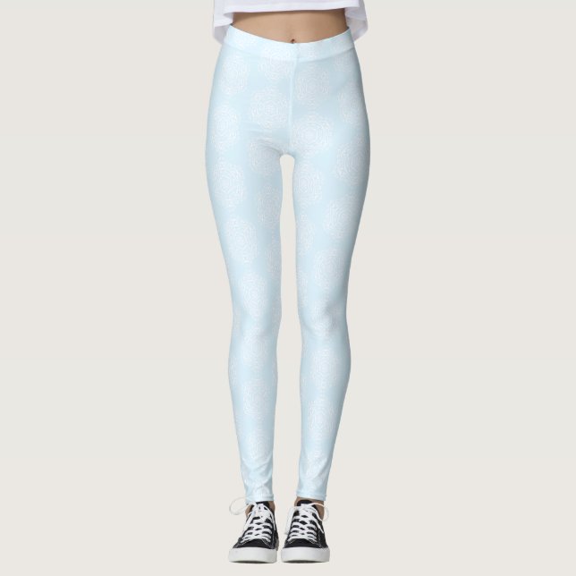 Arktis Mandala Leggings (Vorderseite)