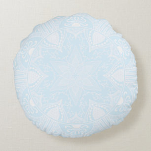 Arktis Mandala Rundes Kissen
