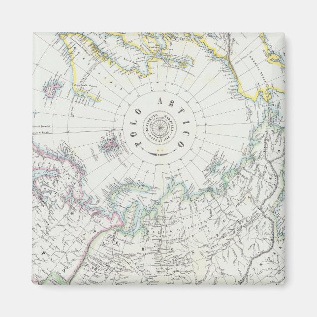 Arktis, Nordhalbkugel Magnet (Vorne)