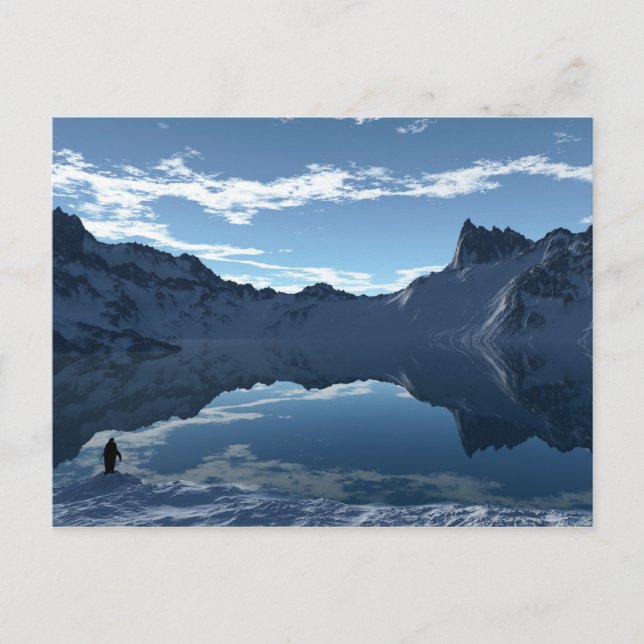 Arktis Postkarte (Vorderseite)