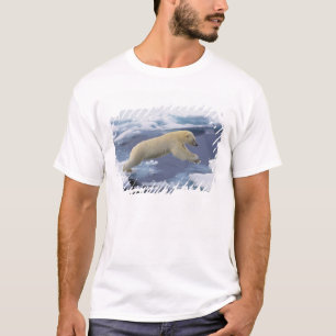 Arktis, Svalbard, Eisbär reckend T-Shirt