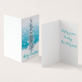 Arktisch blau gefroren frostig silber funkeln imme