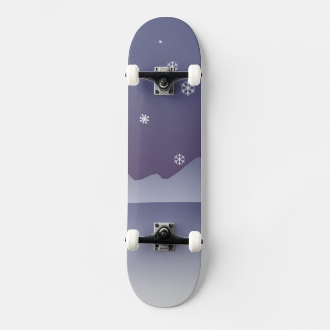 Arktisch Skateboard (Vorderseite)