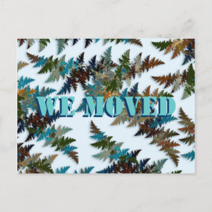 Arktische Camouflage Ankündigungspostkarte