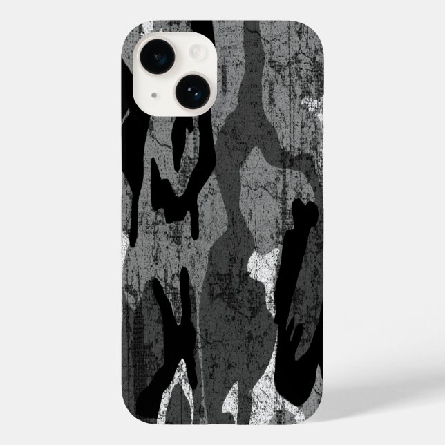 Arktische Camouflage Case-Mate iPhone Hülle (Rückseite)