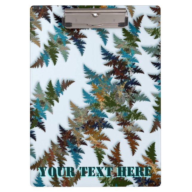 Arktische Camouflage Klemmbrett (Vorderseite)