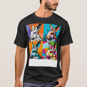 Arktische Coole Kunst - Hasen 1 T-Shirt