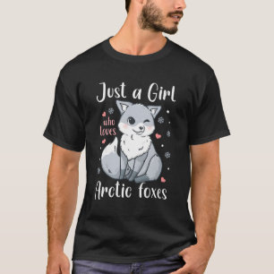 Arktische Focken nur ein, der Arktis-Füchse Liebe T-Shirt