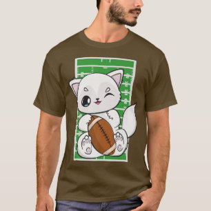 Arktische Focken spielen Fußball für die Coach Cen T-Shirt