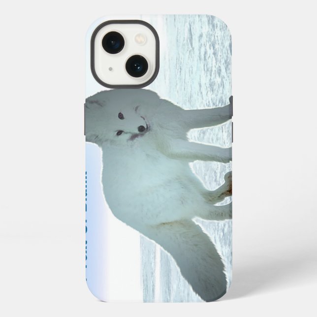 Arktische Fox iPhone Hülle (Rückseite)