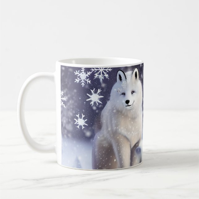 Arktische Fox Kaffeetasse (Links)