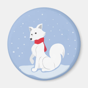 Arktische Fox Magnet