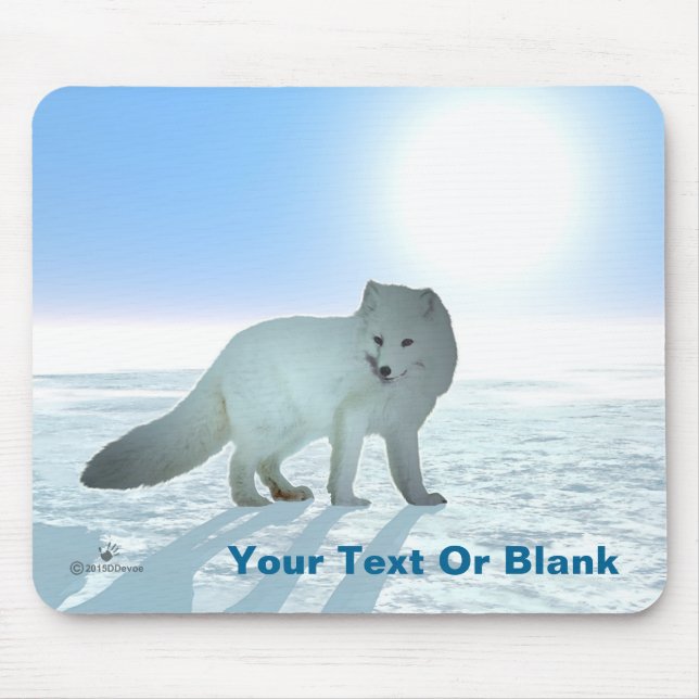 Arktische Fox Mousepad (Vorne)