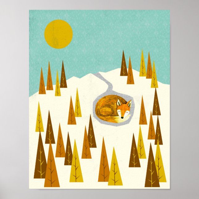 Arktische Fox Poster (Vorne)