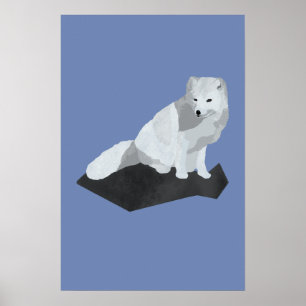 Arktische Fox Poster