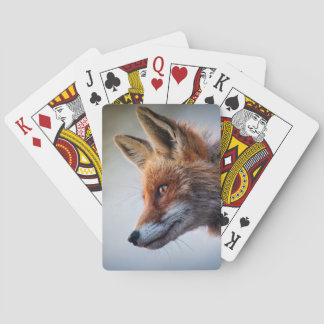 Arktische Fox Spielkarten