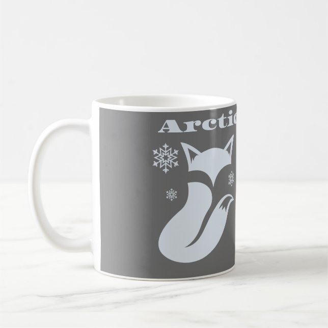 Arktische Fox-Tasse Kaffeetasse (Links)
