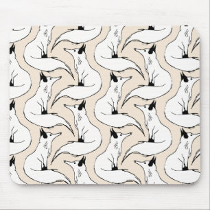 Arktische Füchse Mousepad