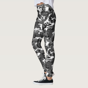 Arktische Ice-Camouflage Leggings