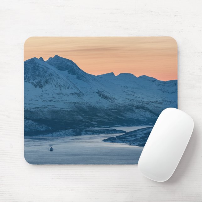 Arktische Landschaft Foto Mousepad (Mit Mouse)