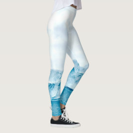 Arktische Landschaft Iceberg Grönland Norwegen Sva Leggings