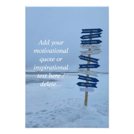 Arktische Landschaft, Nordpol 90°Breite, kundenspe Fotodruck