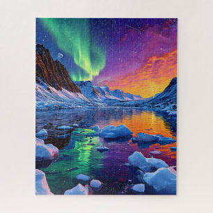 Arktische Landschaft Puzzle