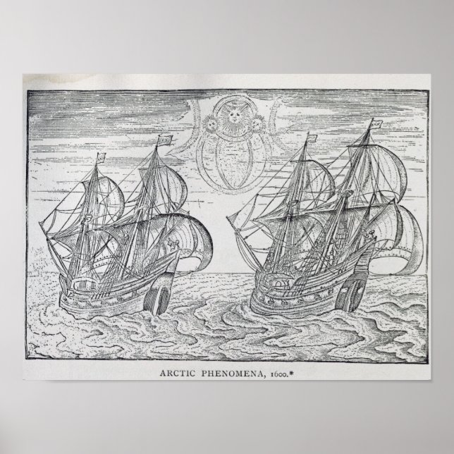 Arktische Phänomene Poster (Vorne)