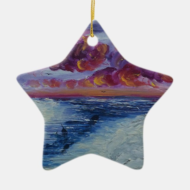 Arktische Säulen Keramikornament (Vorne)