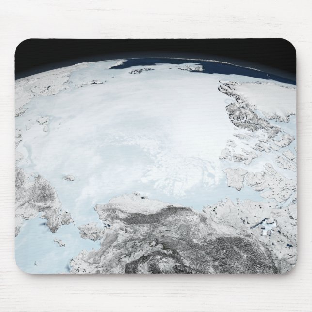 Arktische See Eis 2 Mousepad (Vorne)