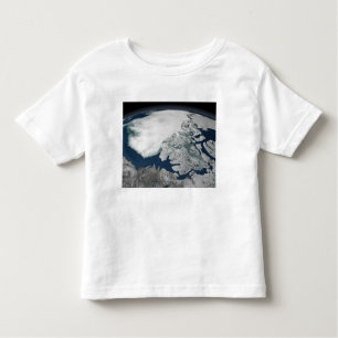 Arktische See Eis über Nordamerika Kleinkind T-shirt