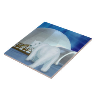 Arktische Winde Fliese