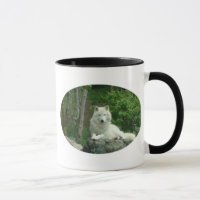 Arktische Wolf-Kaffee-Tasse