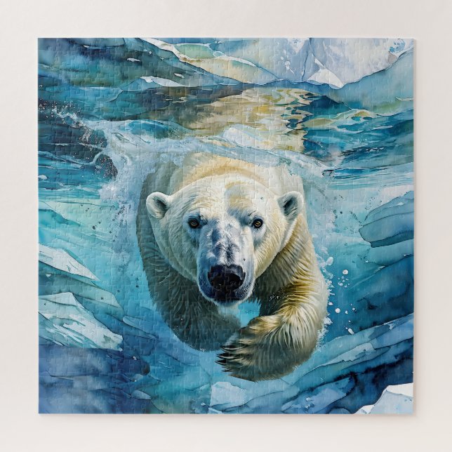 Arktische Wunder: Der Monarch Puzzle (Vertikal)