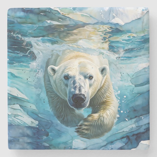 Arktische Wunder: Der Monarch Steinuntersetzer (Vorderseite)