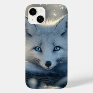 Arktischer Fox mit mesmerisierenden blauen Augen Case-Mate iPhone 14 Hülle