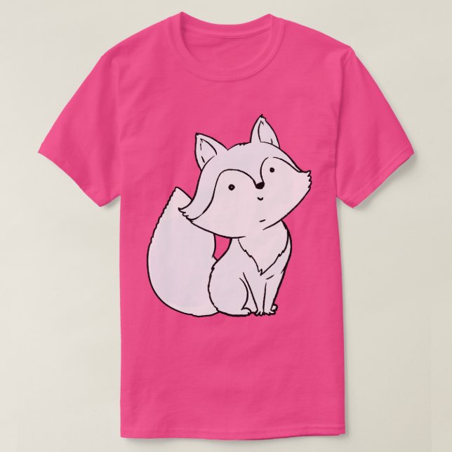 Arktischer Fuchs 2 T-Shirt (Design vorne)