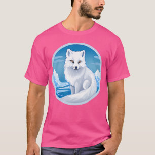 Arktischer Fuchs Arktische Tiere Süßer Arktischer T-Shirt