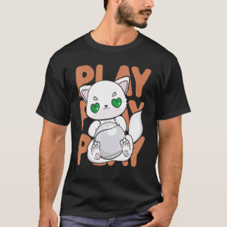 Arktischer Fuchs spielt Baseball für Infielder Out T-Shirt