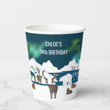 Arktischer Polar Bear Reindeer Walrus Orca Narwhal