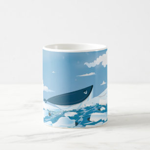 Arktischer Wal Tasse