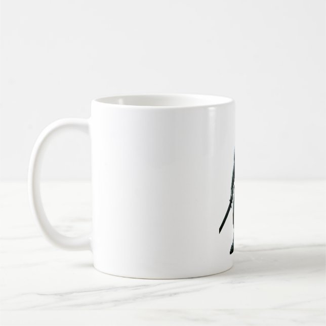 Arktischer Werwolf Kaffeetasse (Links)