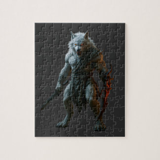 Arktischer Werwolf Puzzle