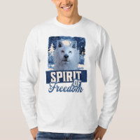 Arktischer Wolf Geist der Freiheit Wildlife Design