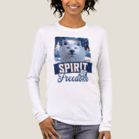 Arktischer Wolf Geist der Freiheit Wildlife Design