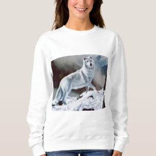 Arktischer Wolf Sweatshirt