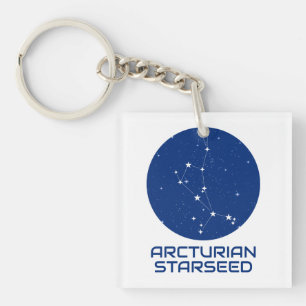 Arkturianisches Starseed-Schlüsselanhänger – Boöte Schlüsselanhänger