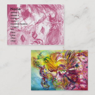 ARLECCHINA VIOLINIST, Violine, Musik, Theaterkünst Visitenkarte