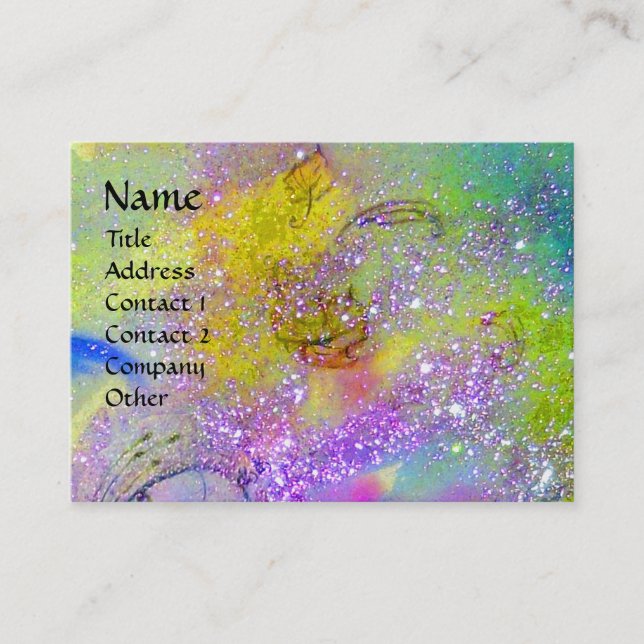 ARLECCHINA VIOLINIST, Violine, Musik, Theaterkünst Visitenkarte (Vorderseite)