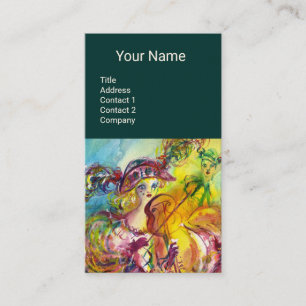 ARLECCHINA VIOLISTIN,Violine ,Musik,Theaterkünstle Visitenkarte